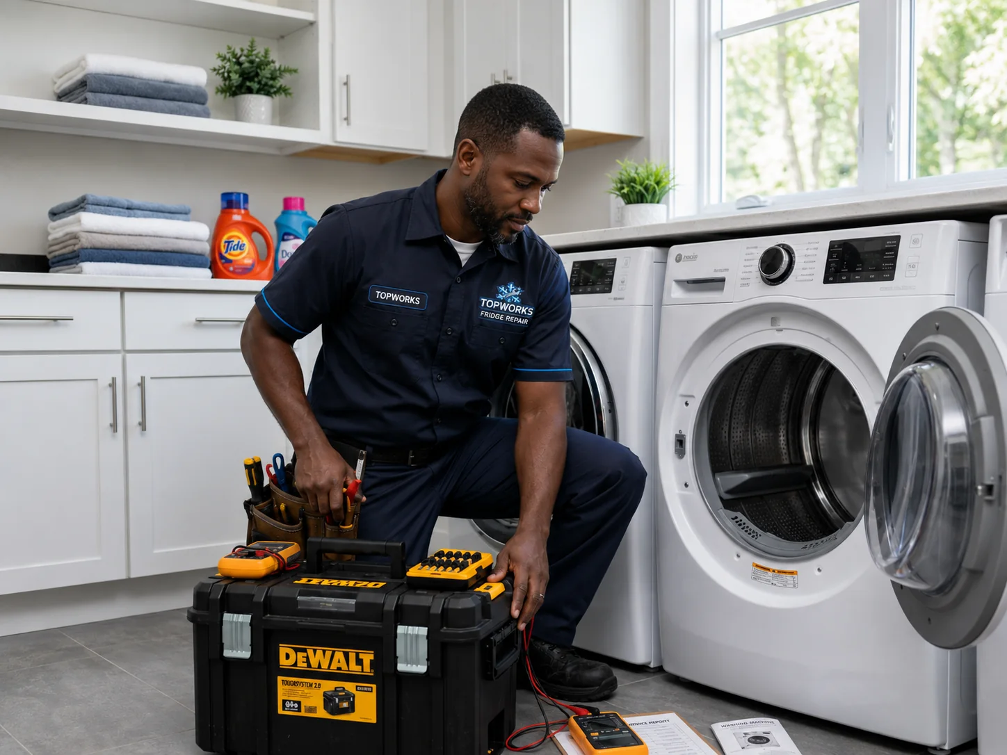 Topworks washing machine repairs in Fourways